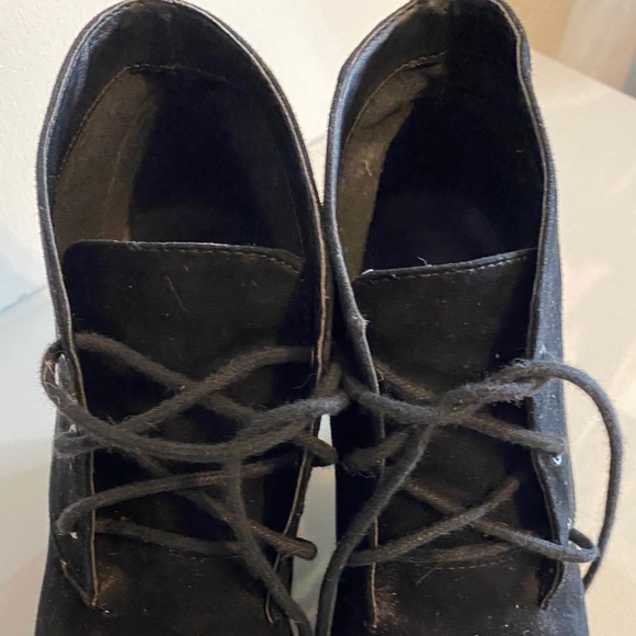 Urban Outfitter Black Suede Wedges - Picture 8 of 13